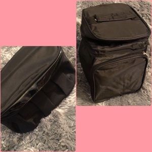 Two travel makeup bags